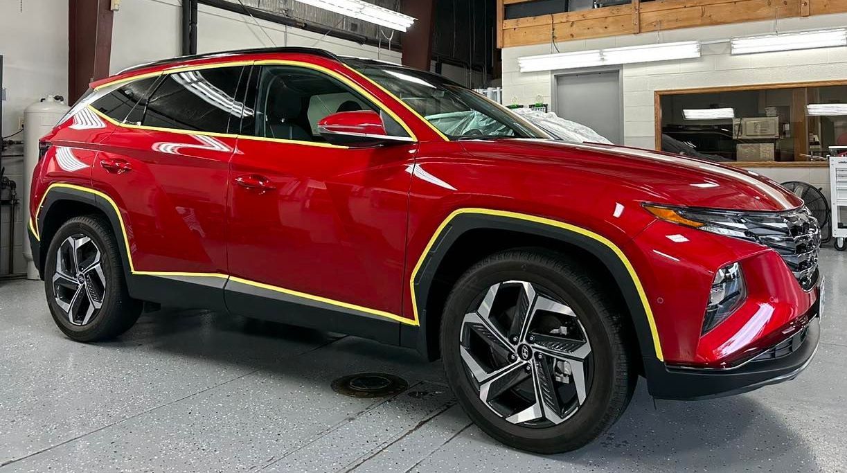 vehicle with ceramic coating