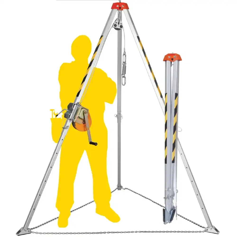 Fall Protection Kit, Tripod, Harness, Srl, Rescue Device, Helmet, for Confined Space — JC Hire in Bli Bli, QLD