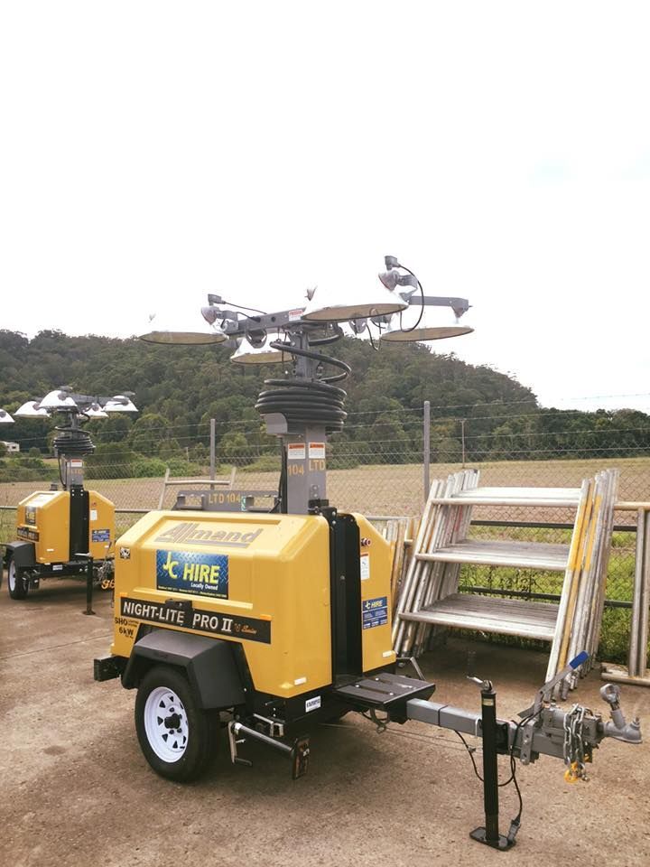 A Yellow Trailer With The Word Cape On It — JC Hire In Bli Bli, QLD