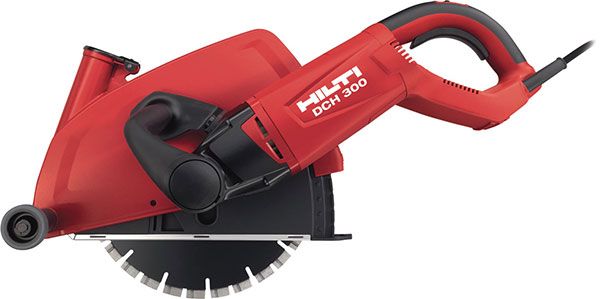 A Red And Black Circular Saw Is Sitting On A White Surface — JC Hire In Bli Bli, QLD