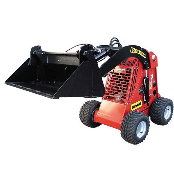 A Red Mini Loader — JC Hire In Nambour, QLD