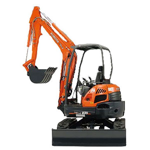3.5T U35-3S2 Kubota Excavator — JC Hire In Bli Bli, QLD
