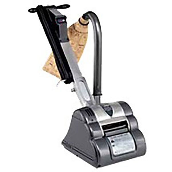 A Vacuum Cleaner With A Bag Attached To It On A White Background — JC Hire In Bli Bli, QLD