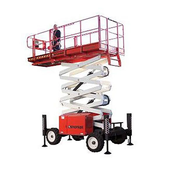 8.5M Diesel All Terrain Scissor Lift — JC Hire In Bli Bli, QLD