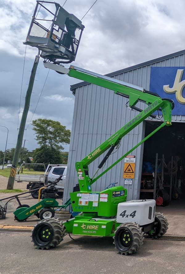 12.2m Rough Terrain Boomlift — JC Hire In Bli Bli, QLD