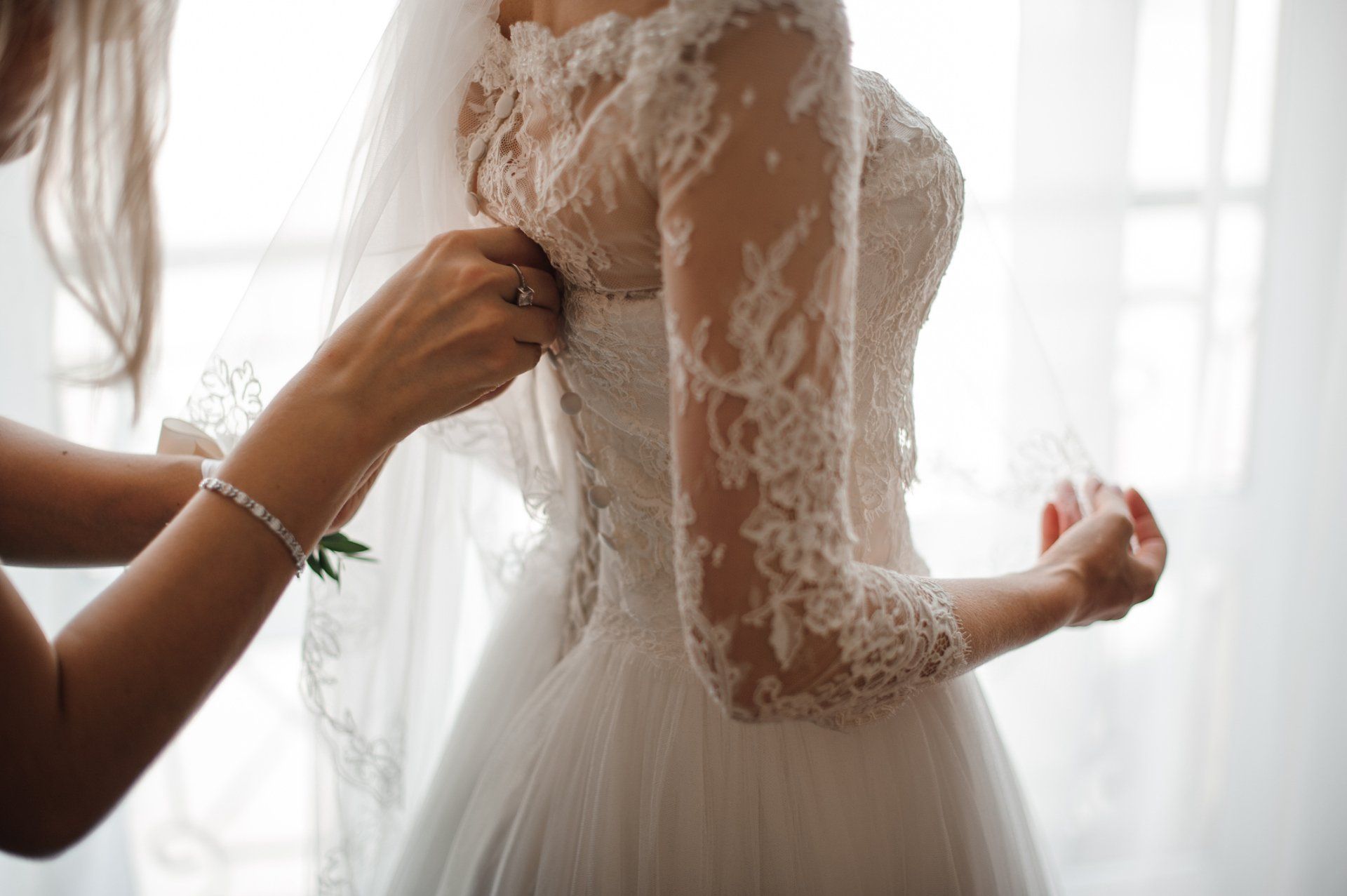 Bridesmaid Making A Bow-knot — South Perth, WA — Megan Adele Alterations