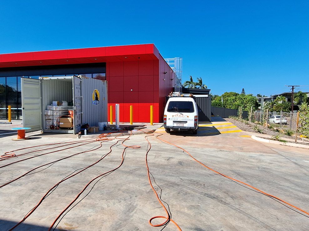 Electrical wiring in the floor — Electricians in Palmerston, NT