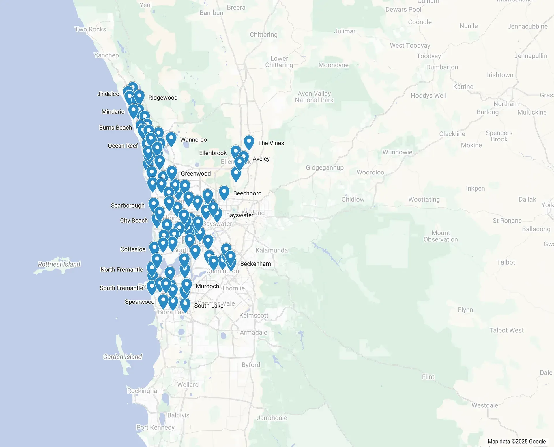 Perth areas where we provide commercial electrical services - Northman Electrical Services Pty Ltd
