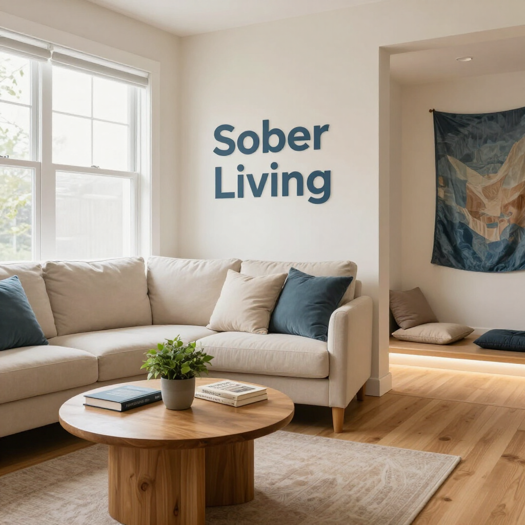 Foundation Sober Living residence common area for residents building structure and accountability