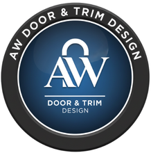 Logo for AW Door & Trim Design: white 