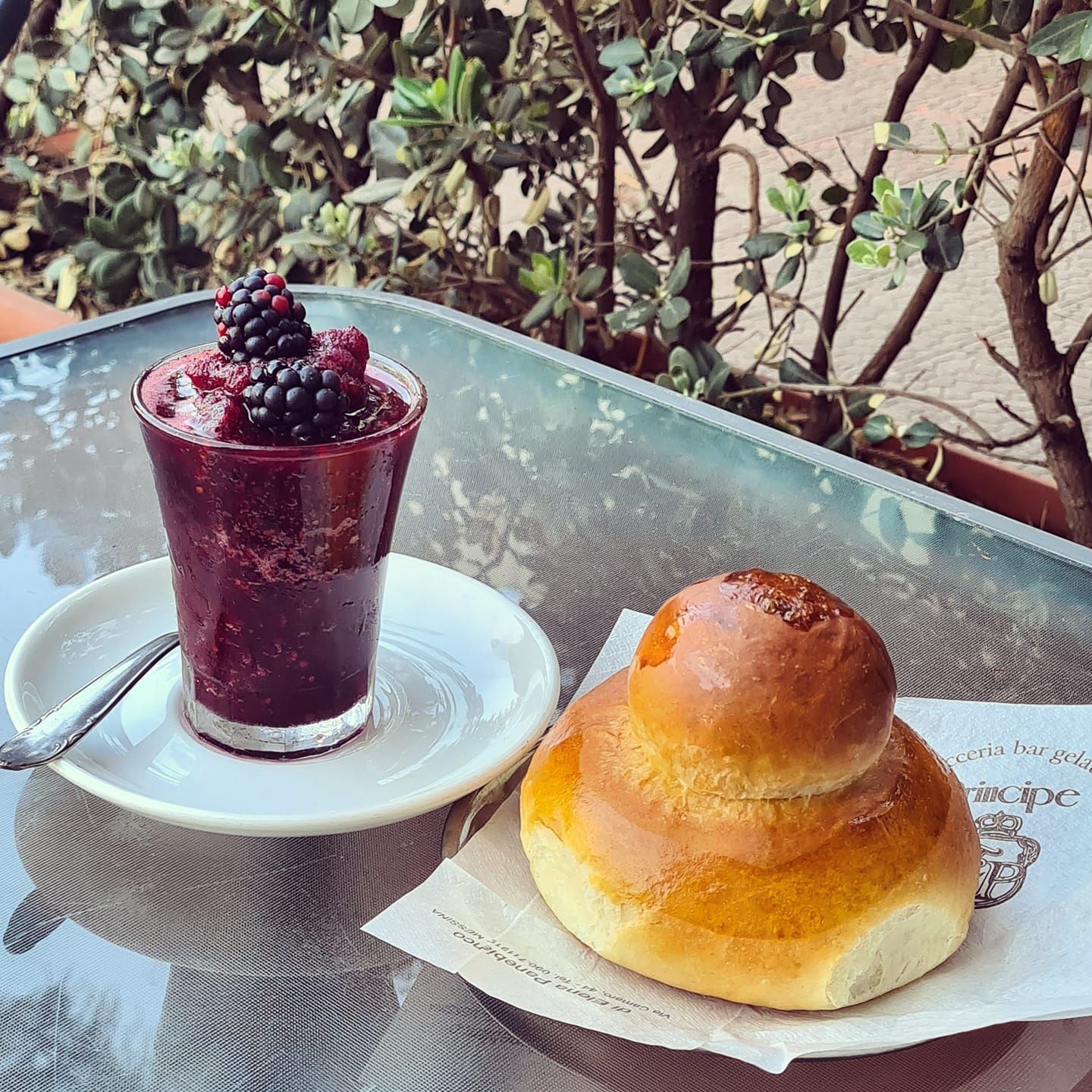 granita e brioches