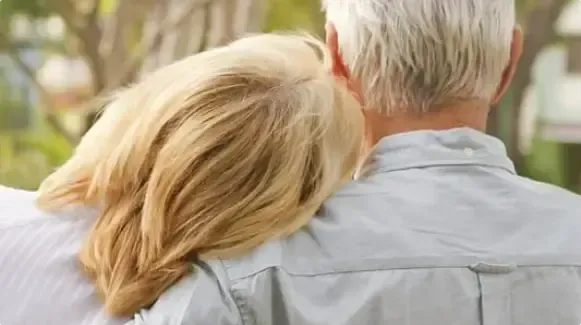Supportive funeral service scene representing guidance after the death of a loved one