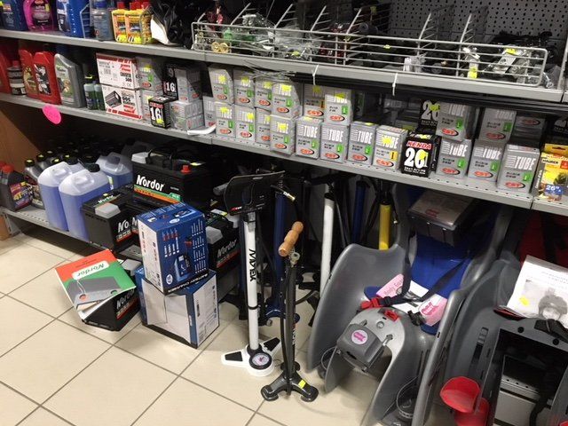 pompe per biciclette e ruote