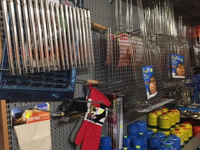 griglie e attrezzature varie