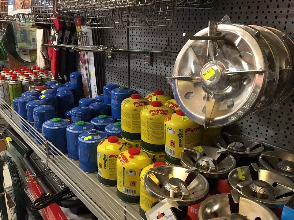 bombole a gas di piccole dimensioni