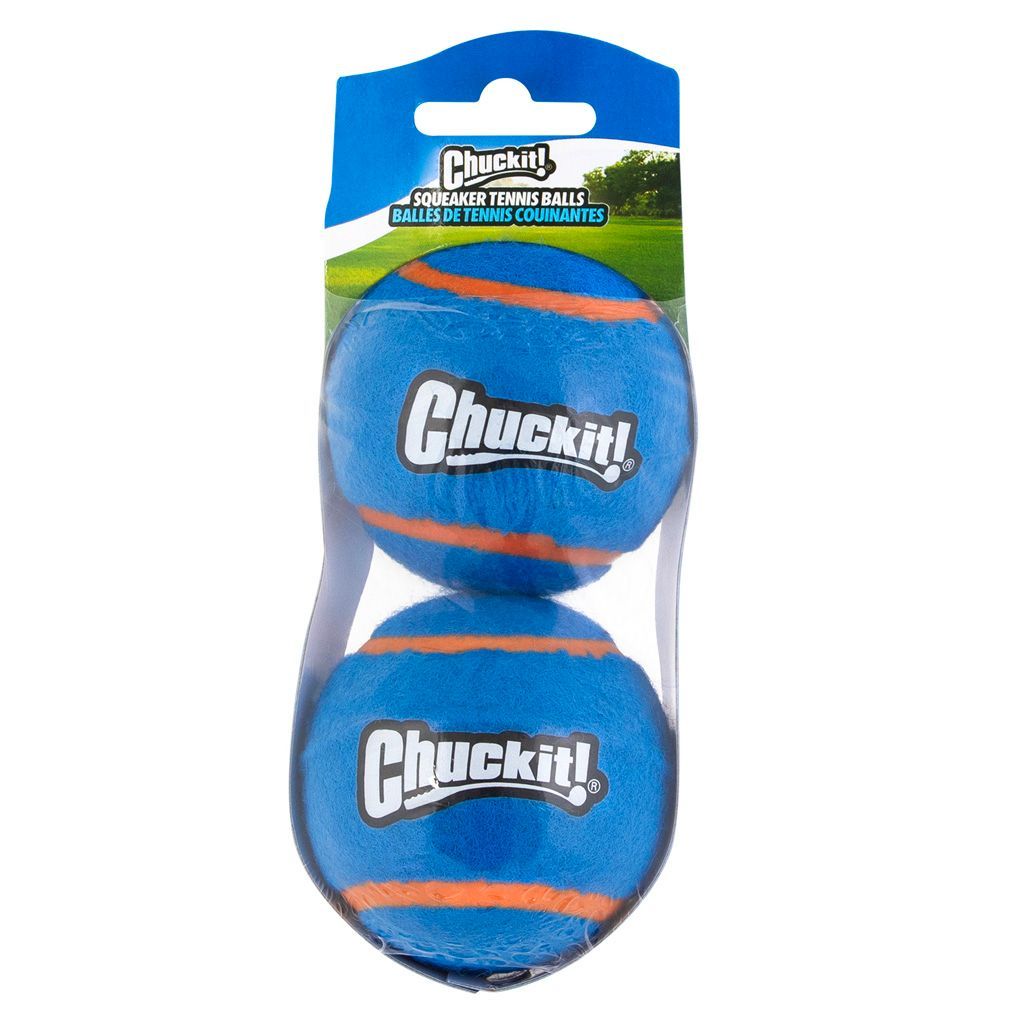 Chuckit! Squeaker Tennis Balls M (2-pack)