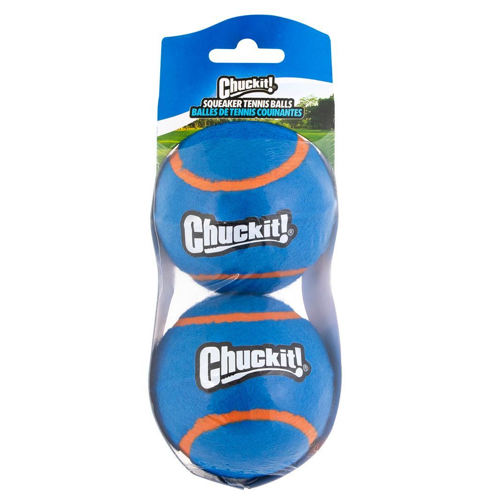 Chuckit! Squeaker Tennis Balls L (2-pack)