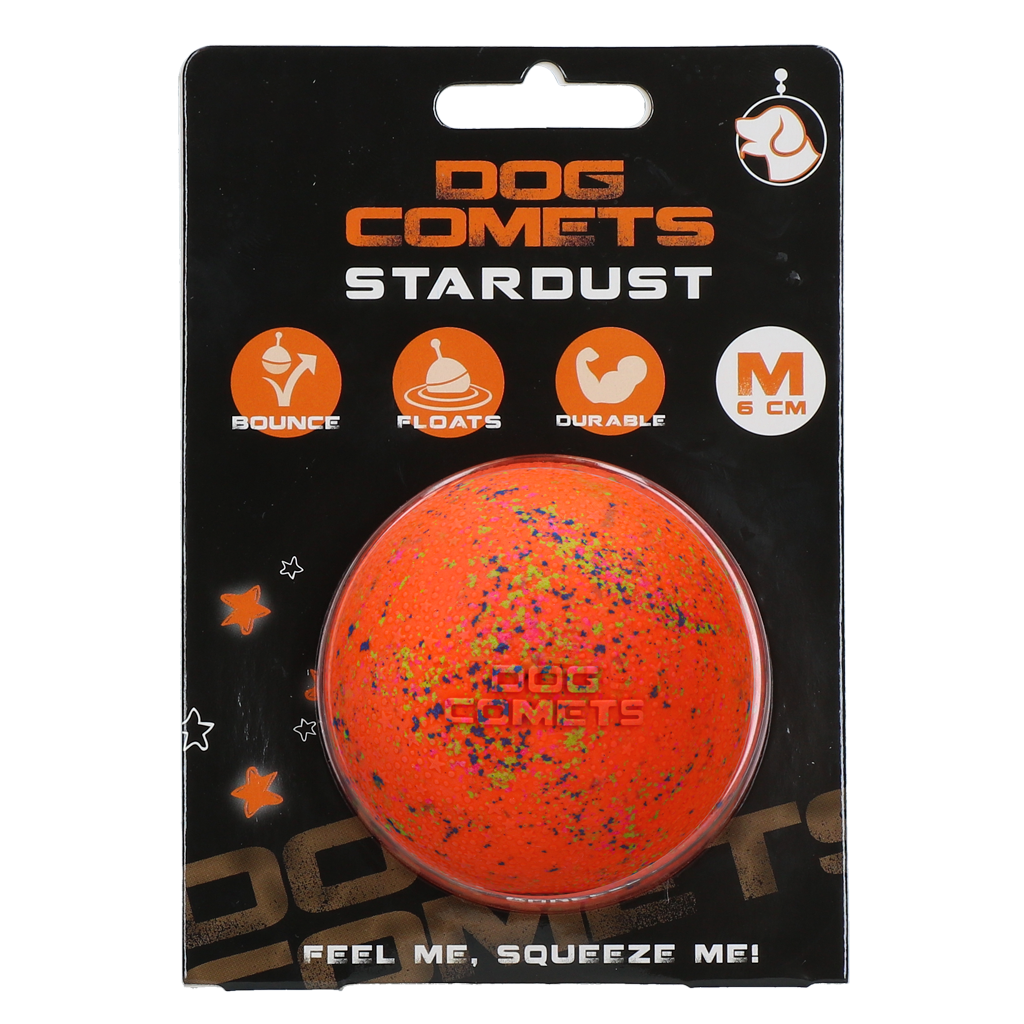 Dog Comets Stardust Oranje M