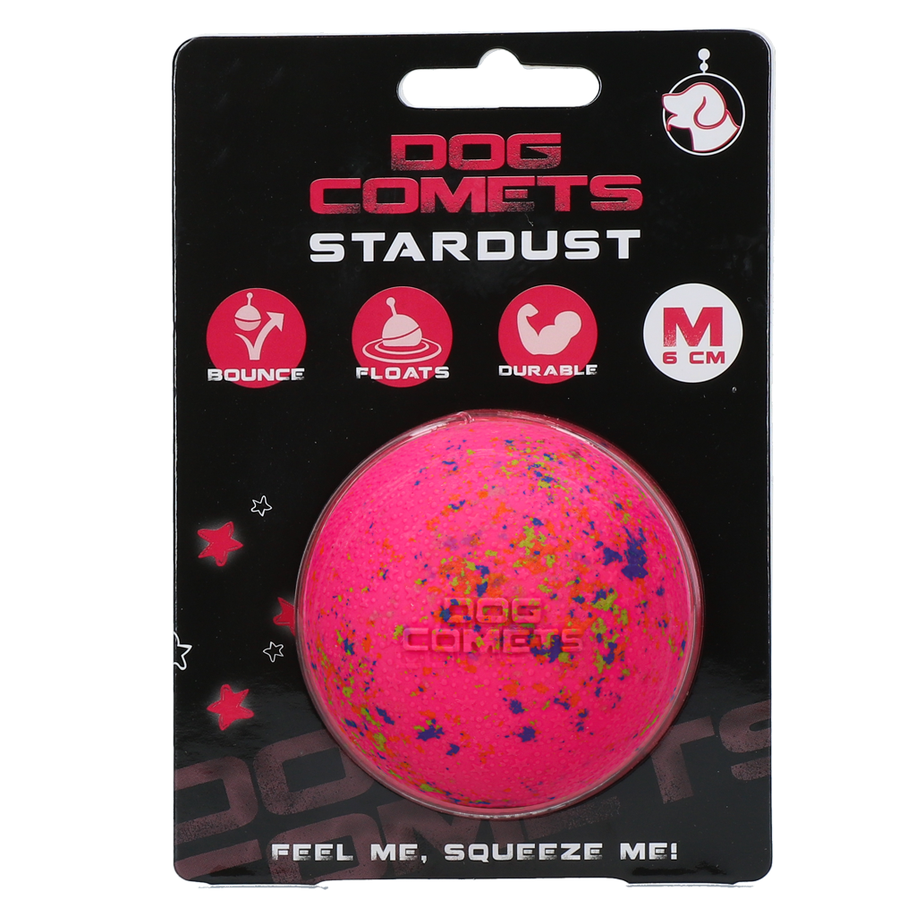 Dog Comets Stardust Roze M