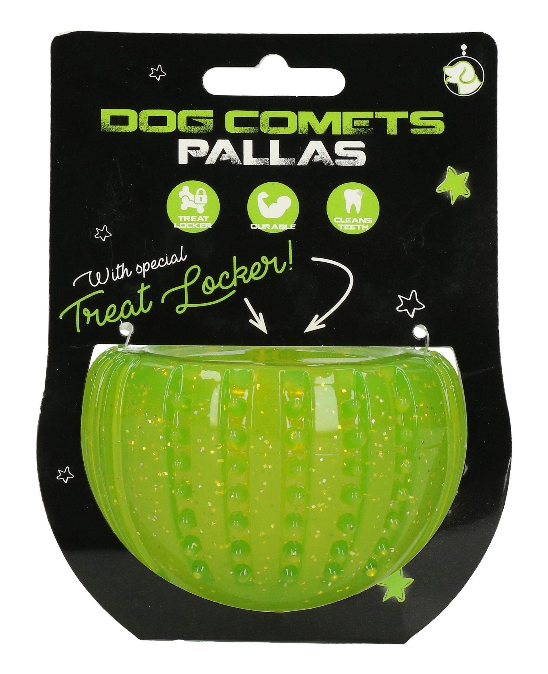 Dog Comets Treat Locker Groen