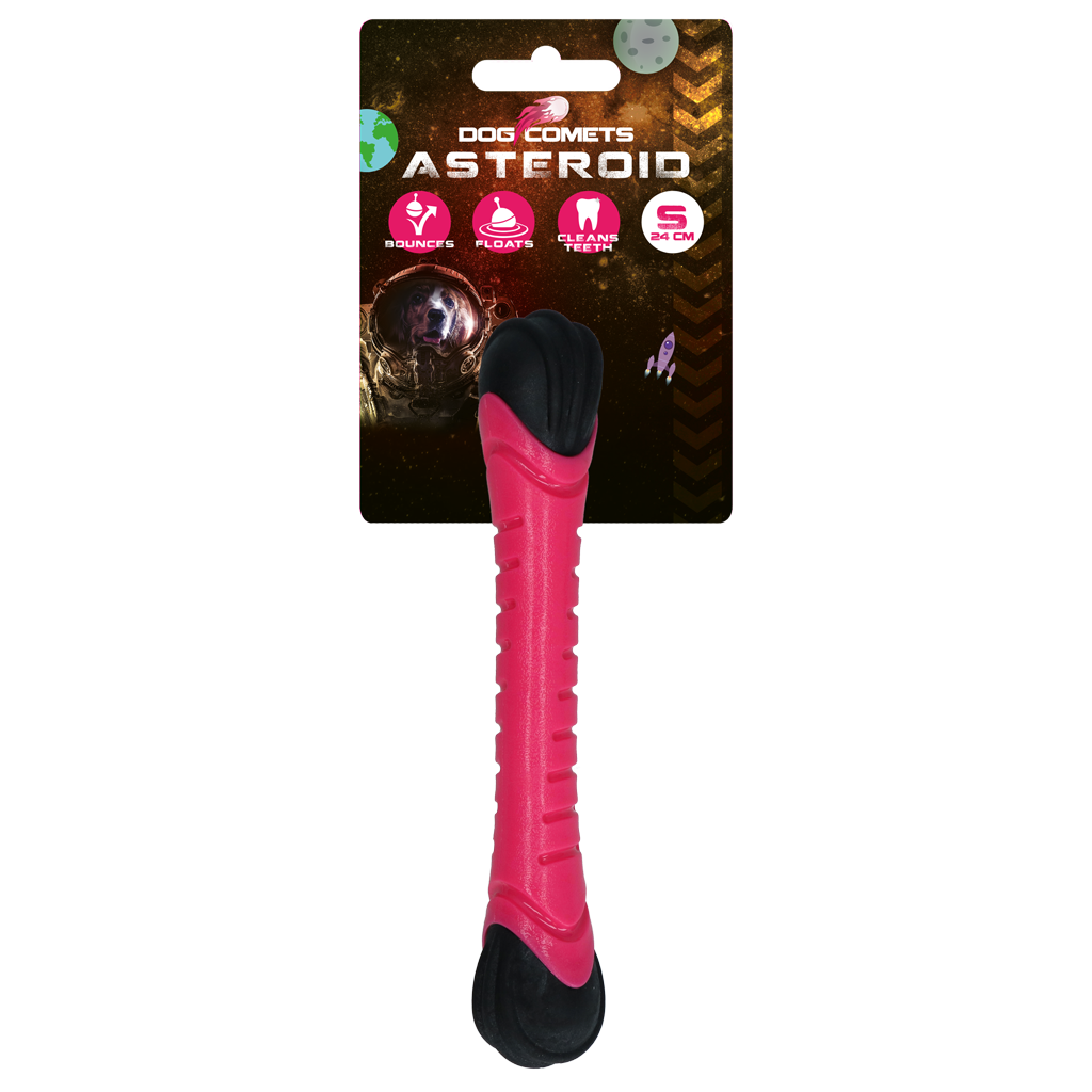 Dog Comets Asteroid Werpstok S Roze