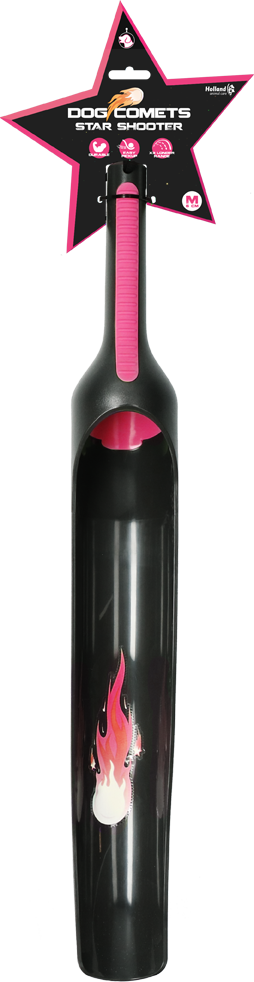 Dog Comets Star Launcher Roze