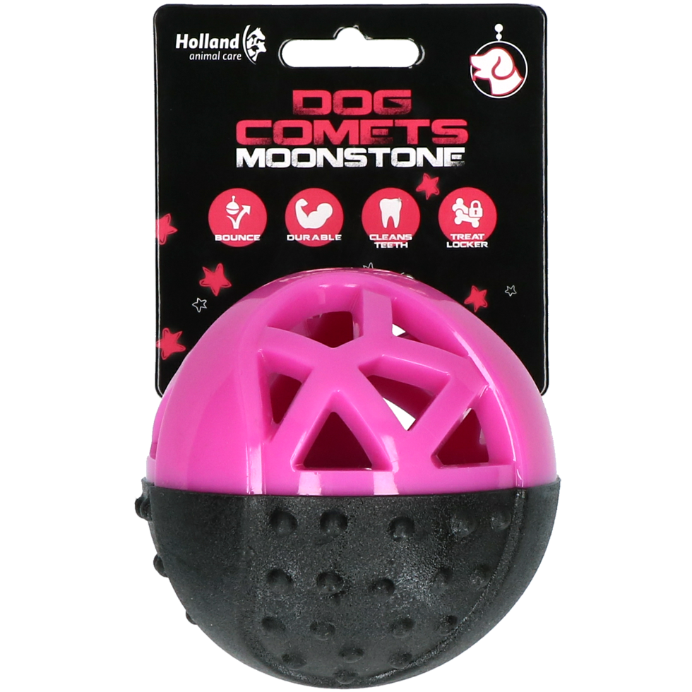 Dog Comets Moonstone Traktatiebal Roze