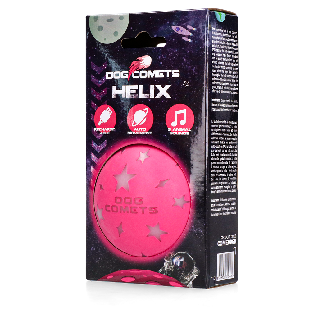 Dog Comets Helix Roze