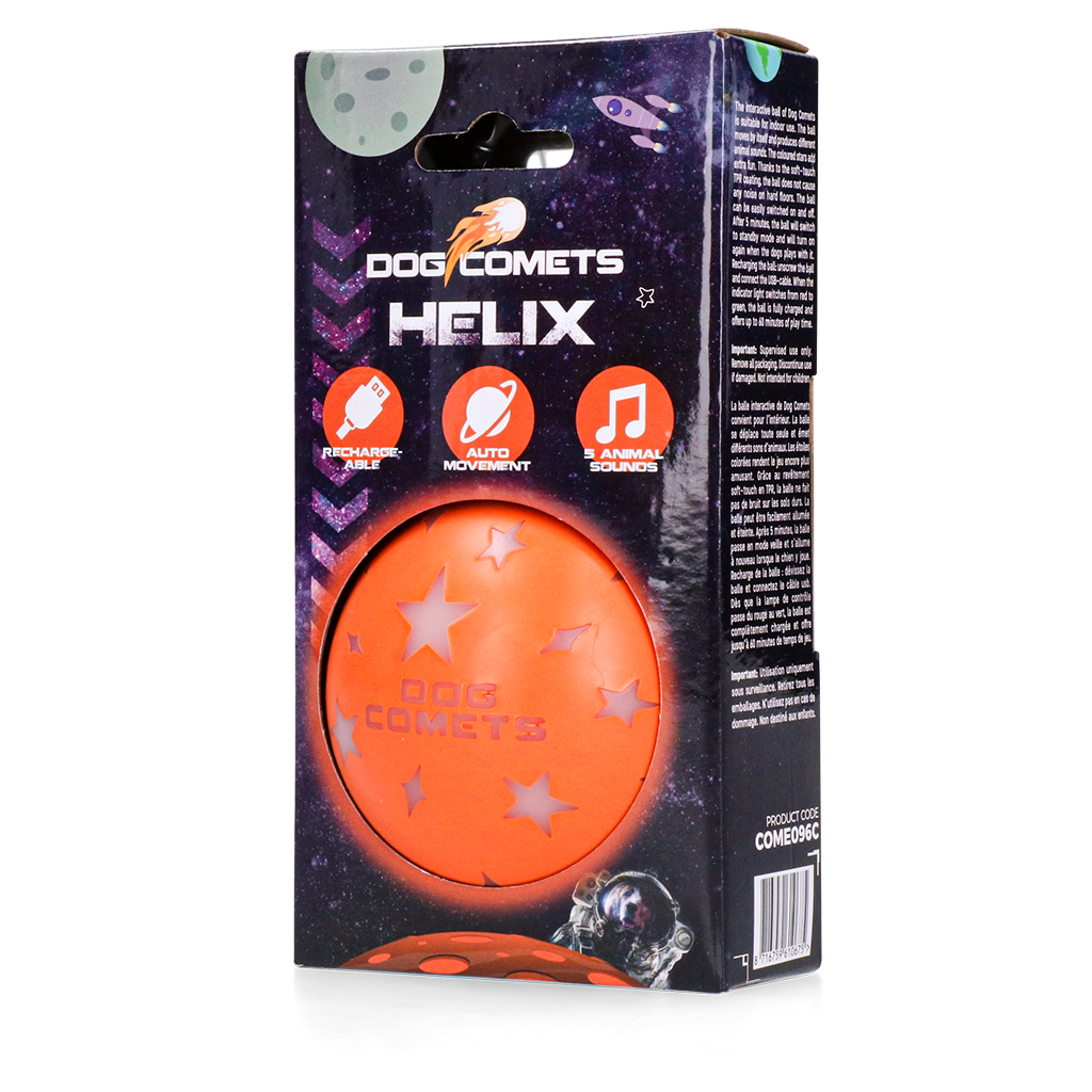 Dog Comets Helix Oranje