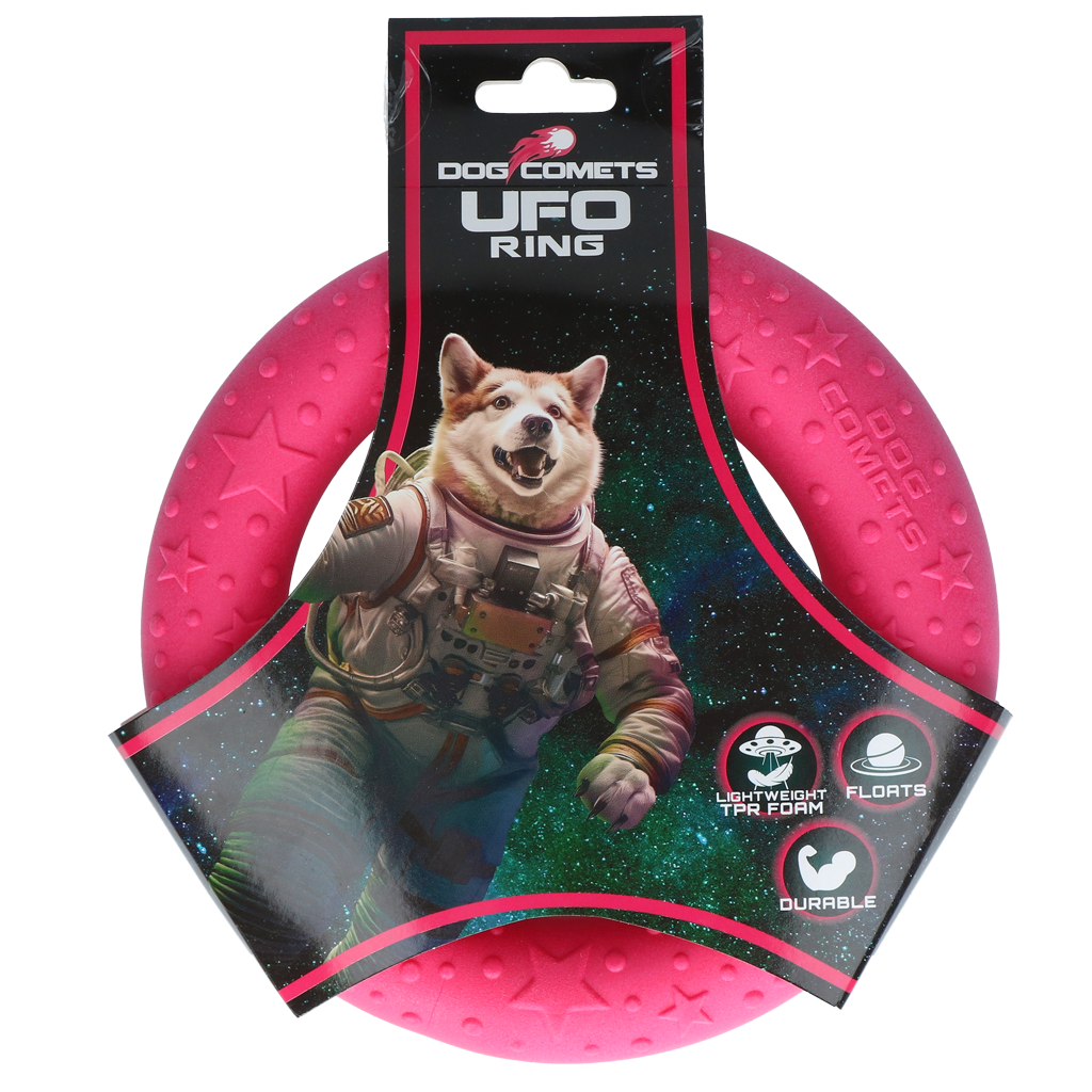 Dog Comets UFO Ring Roze