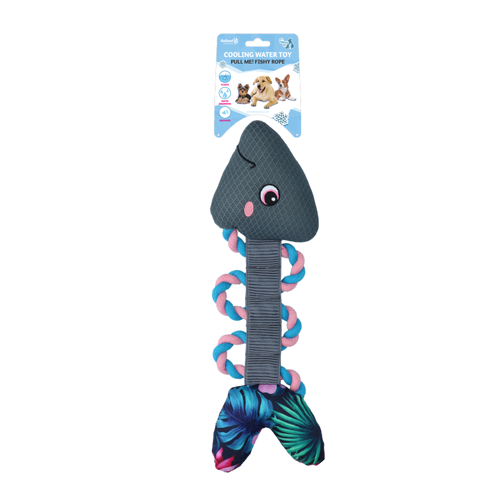 CoolPets Pull Me! Fishy Rope Flower