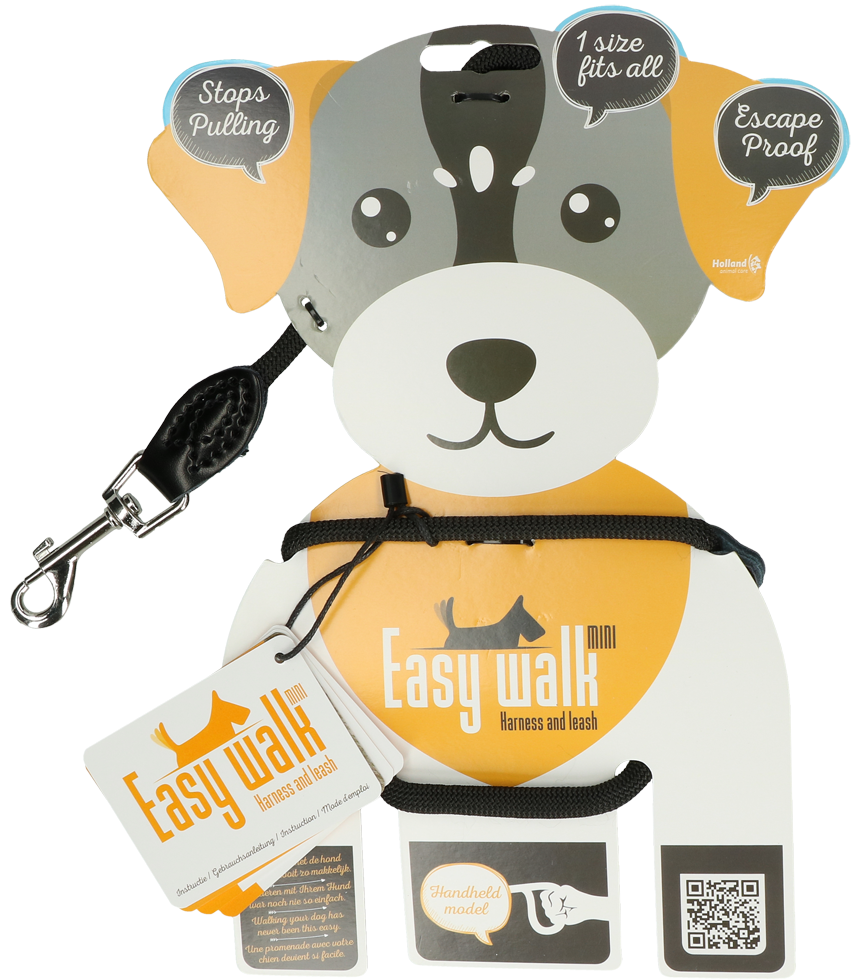 Easy Walk Schoudermodel Zwart - Mini