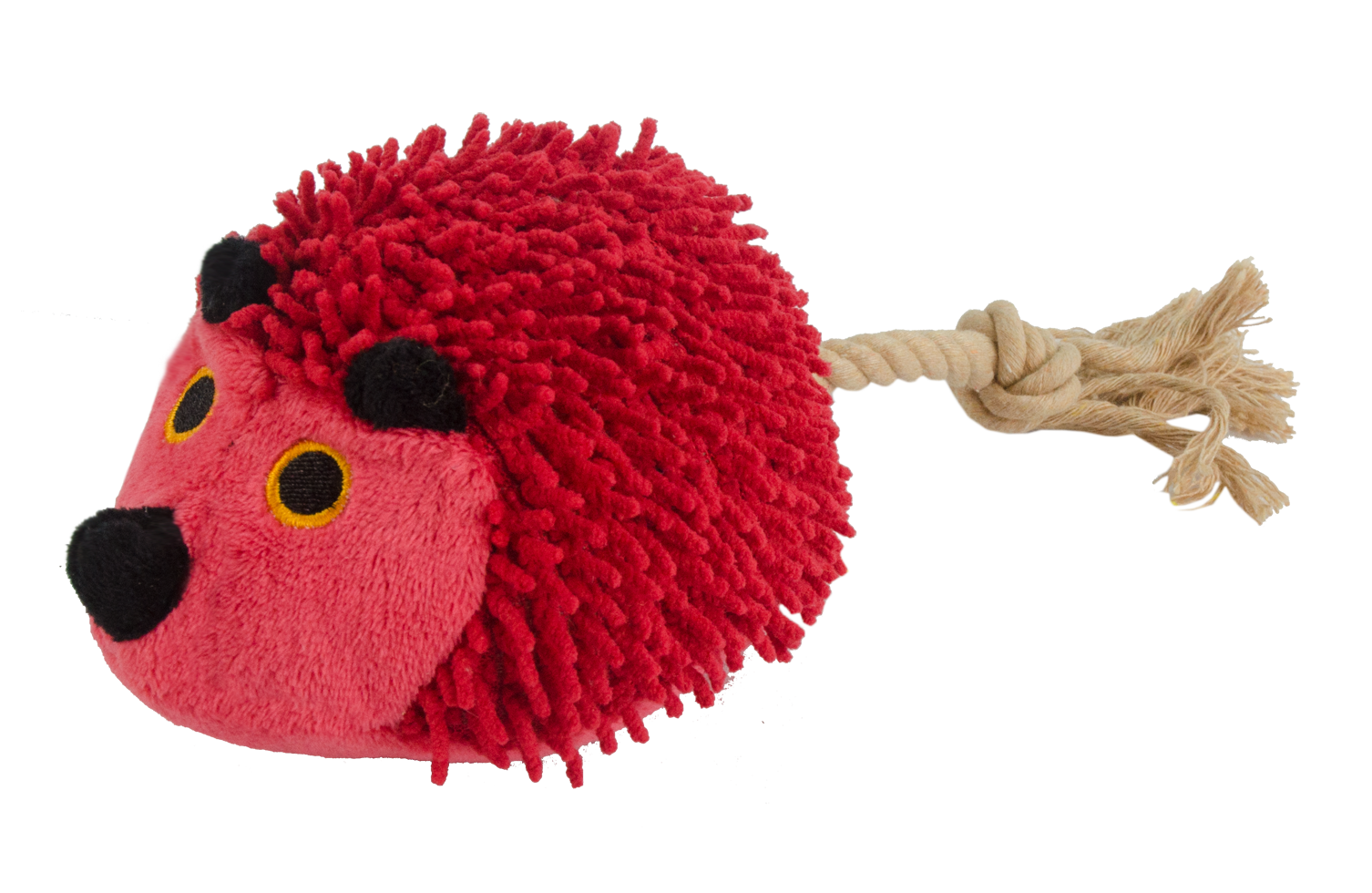 Fuzzle Hedgie met staart Rood