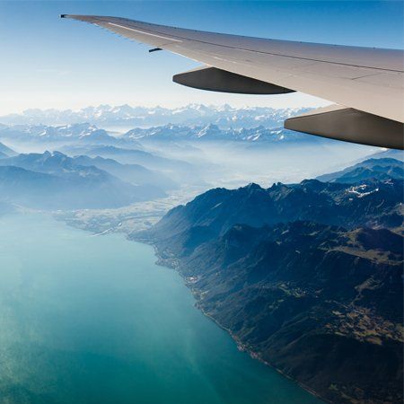 Visa Processing Service — Wing of Airplane in Washington, D.C.