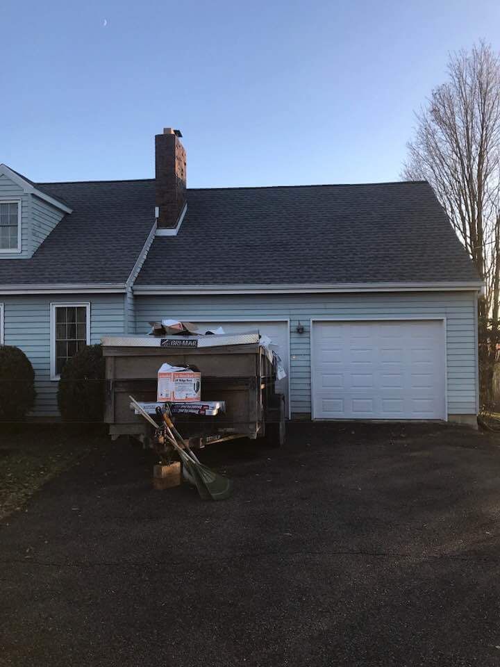 After Fixing the Damaged Roof — Endwell, NY — Robert Laman Jr Construction