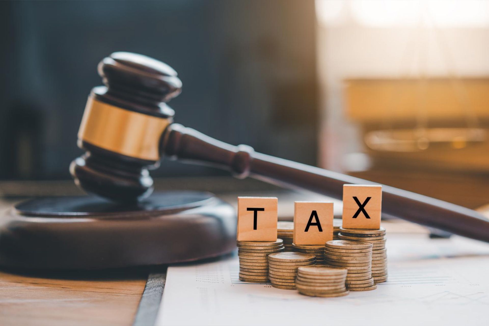 IRS tax lawyer reviewing debt notices