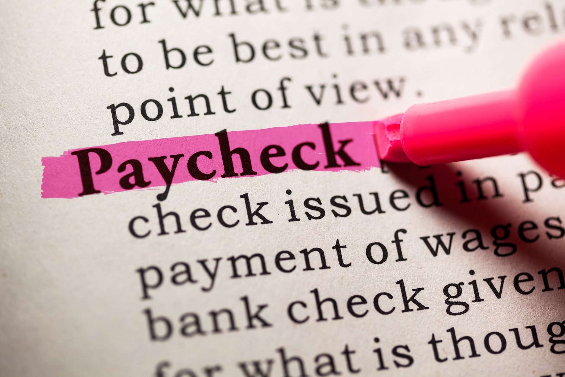 paycheck protection program