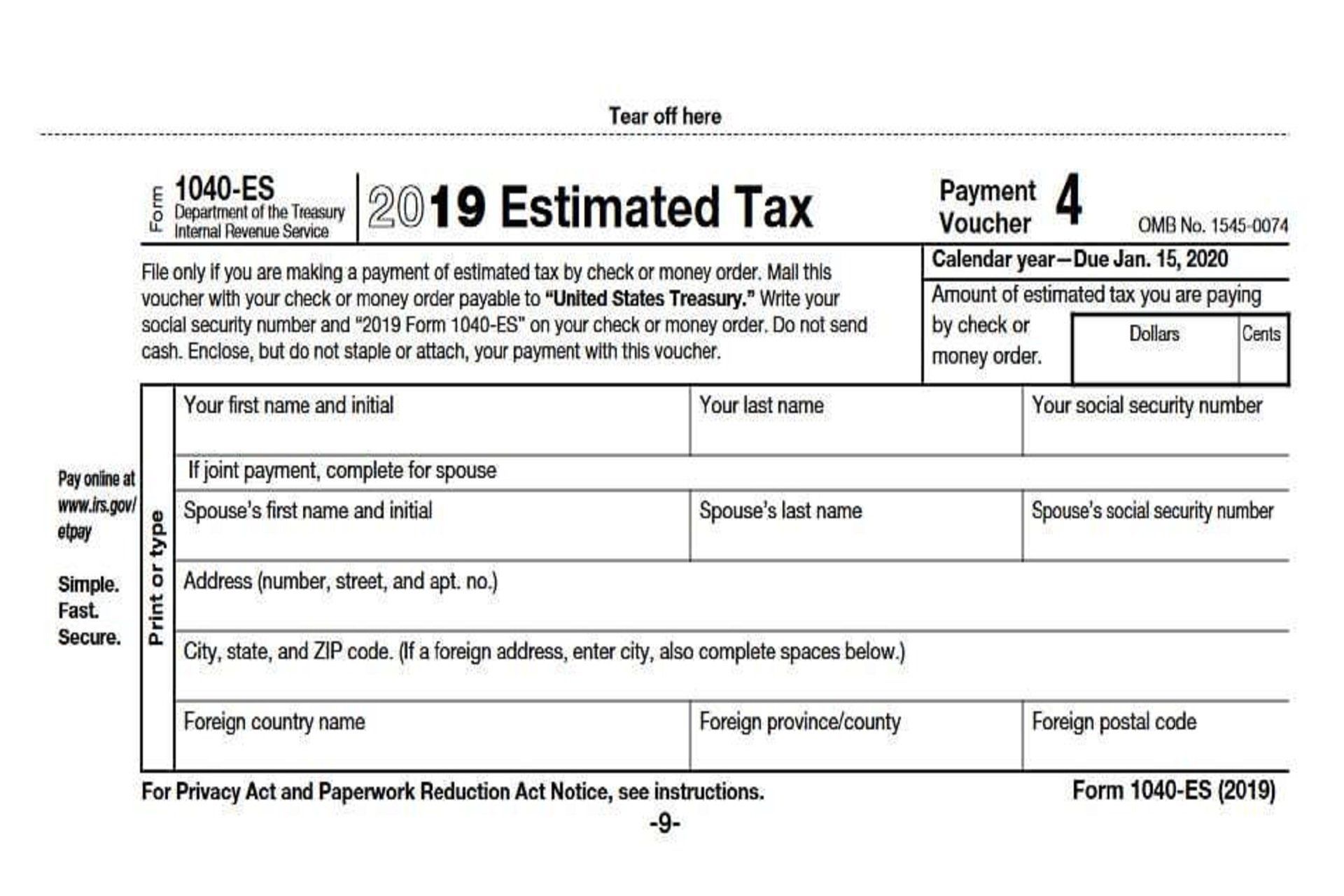 waives tax penalty