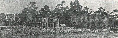 Woburn/Hatuma Homestead near Waipukurau, Central Hawkes Bay 1909