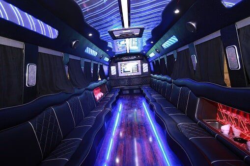 Inside Party Bus — Bachelorette Party in Troy, NY