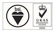 BSI and UKAS logos
