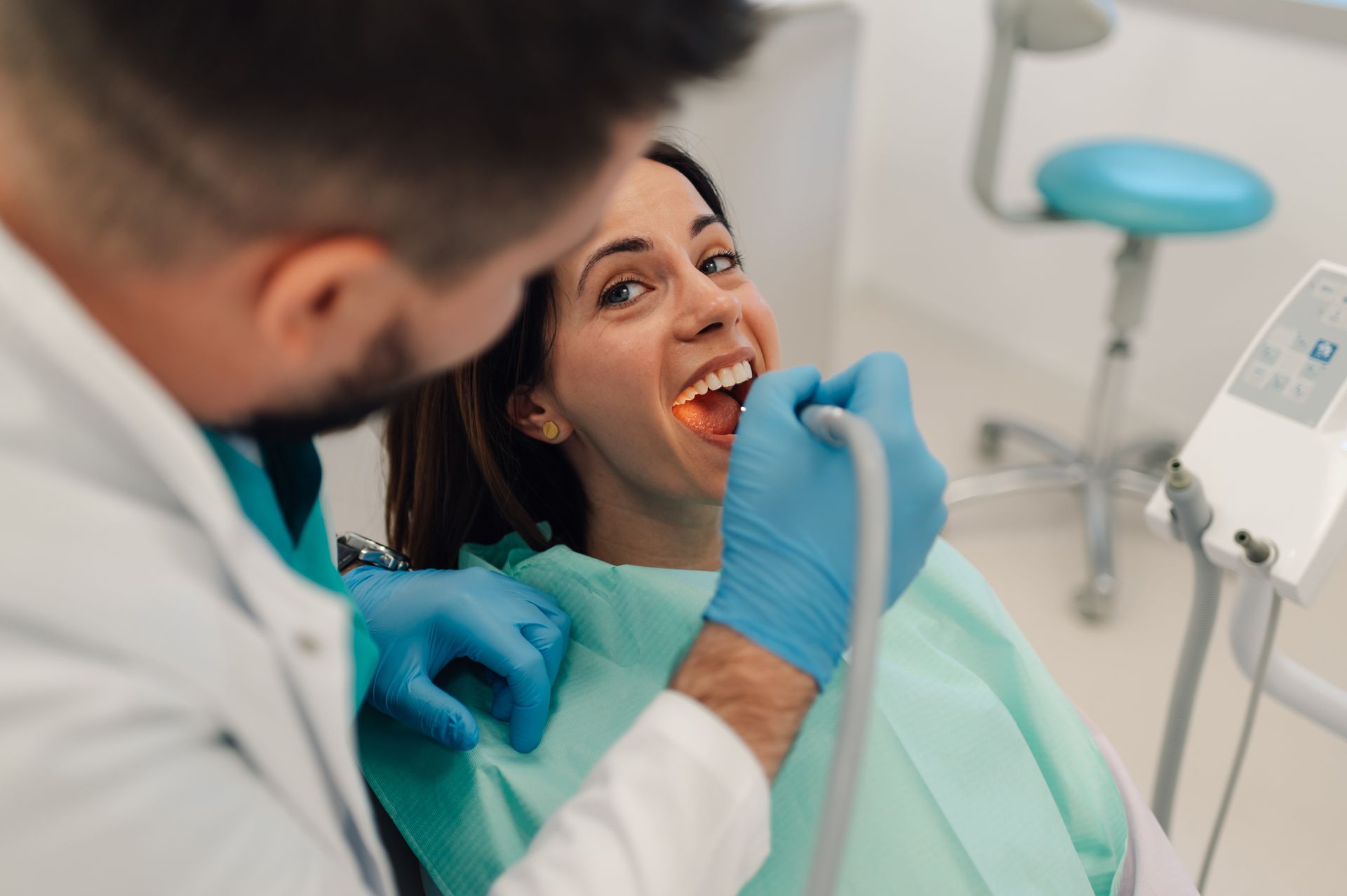 Routine dental checkup supporting preventive oral care.