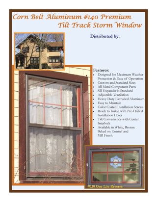 Corn Belt Storm Window - Custom Storm Windows and Doors - Des Moines, IA