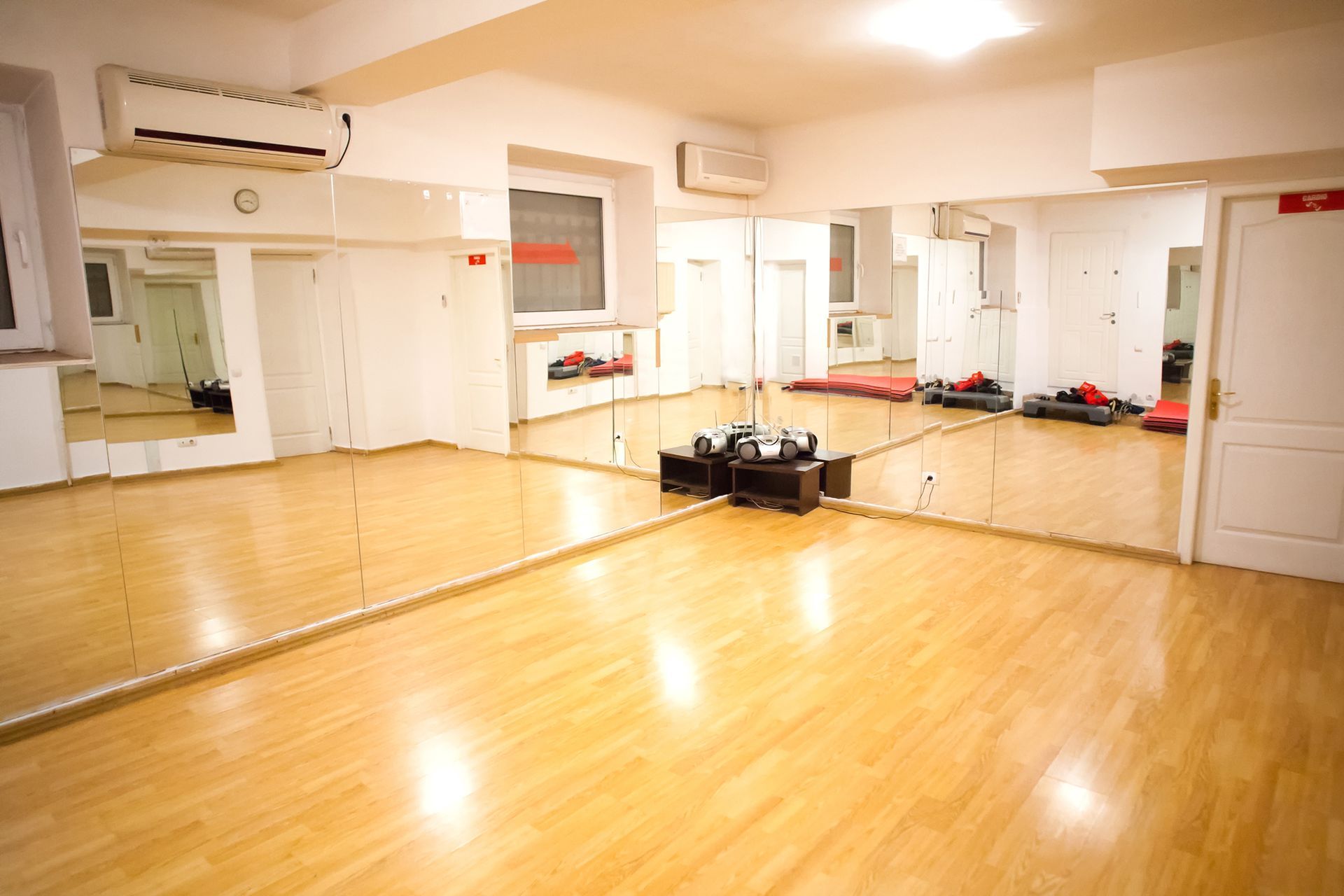 Empty Fitness Training Room | Cape Coral, FL | Cape Coral Glass & Mirror