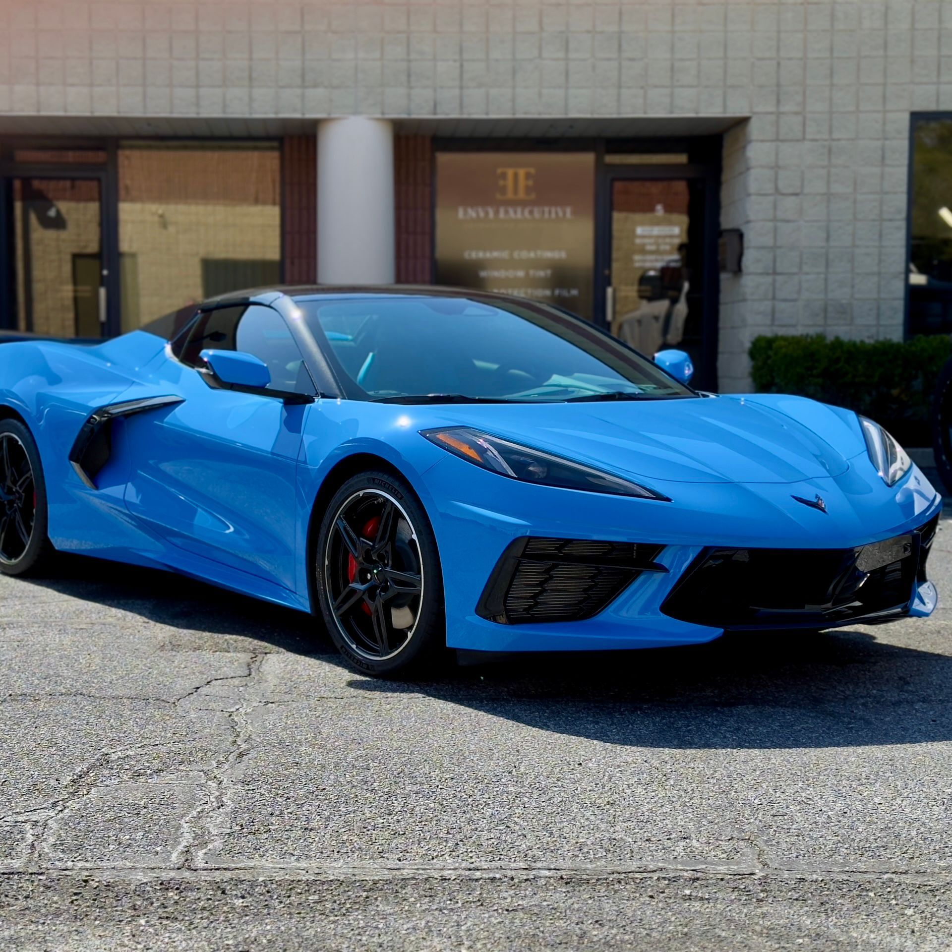 Sports car paint protection