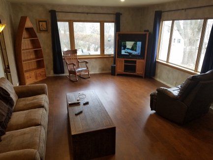 Simple Living Room- Altoona, WI - Dreamhouse Interiors