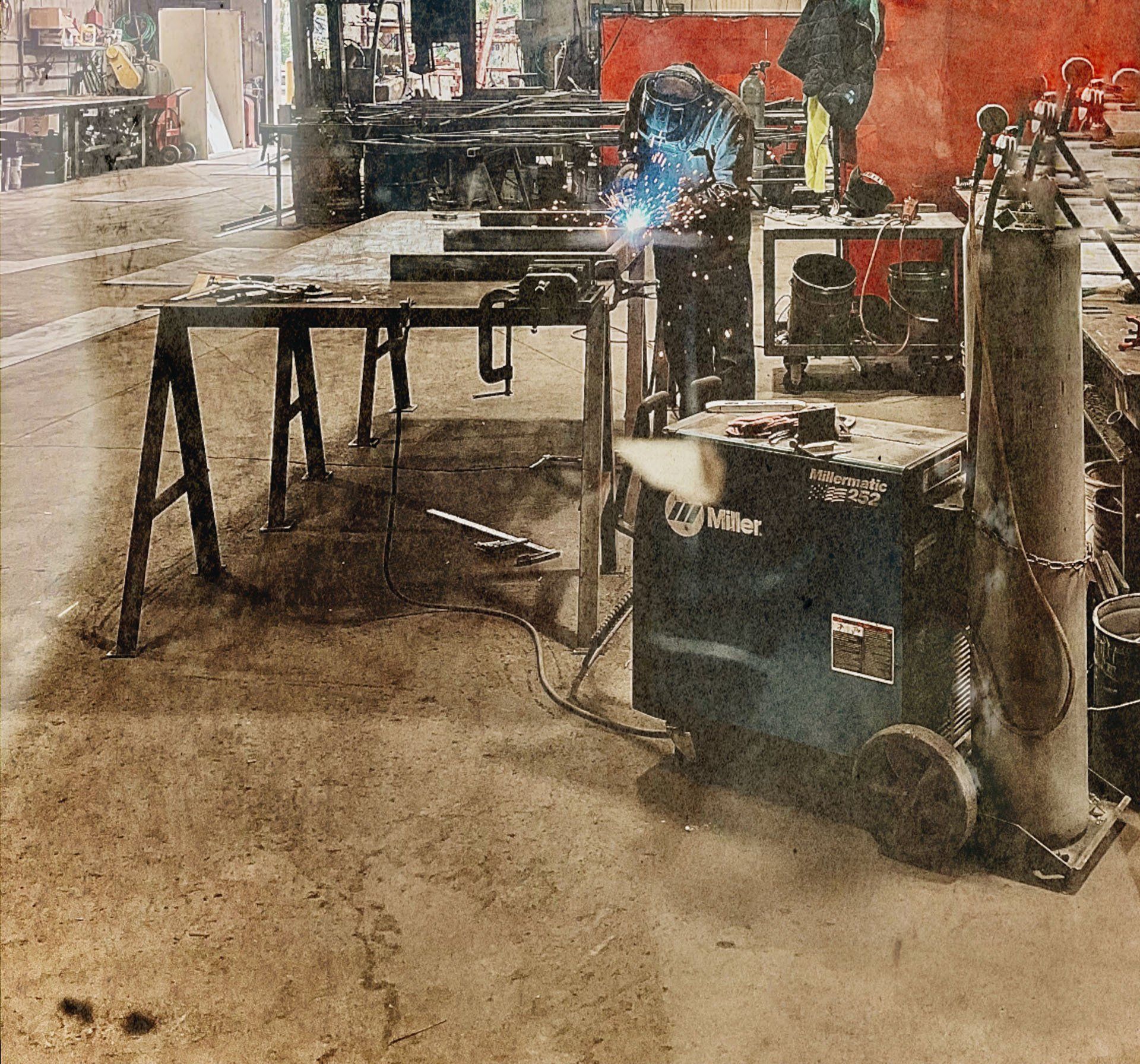 Worker Welding — Baltimore, MD — Winkler's Inc