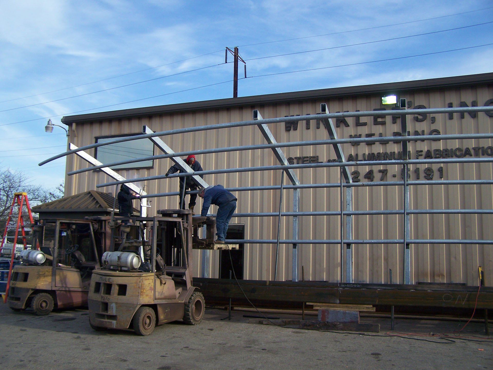 Welders at Work — Baltimore, MD — Winkler's Inc