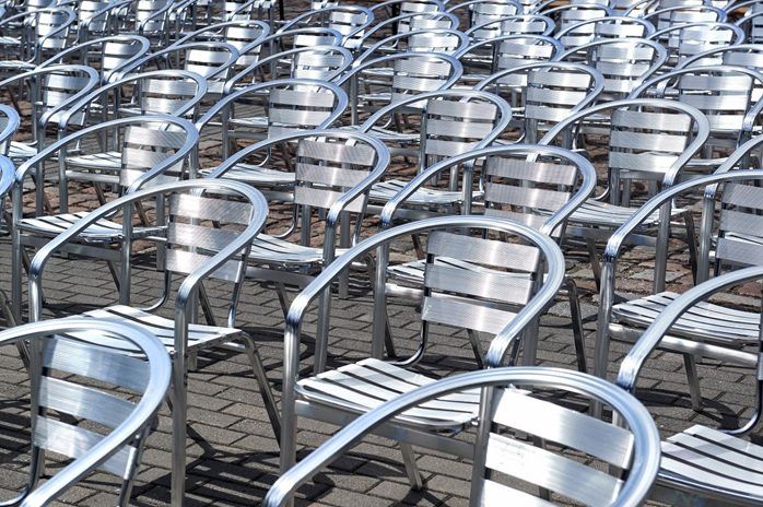 Metal Chairs — Los Angeles, CA — General Plating Company