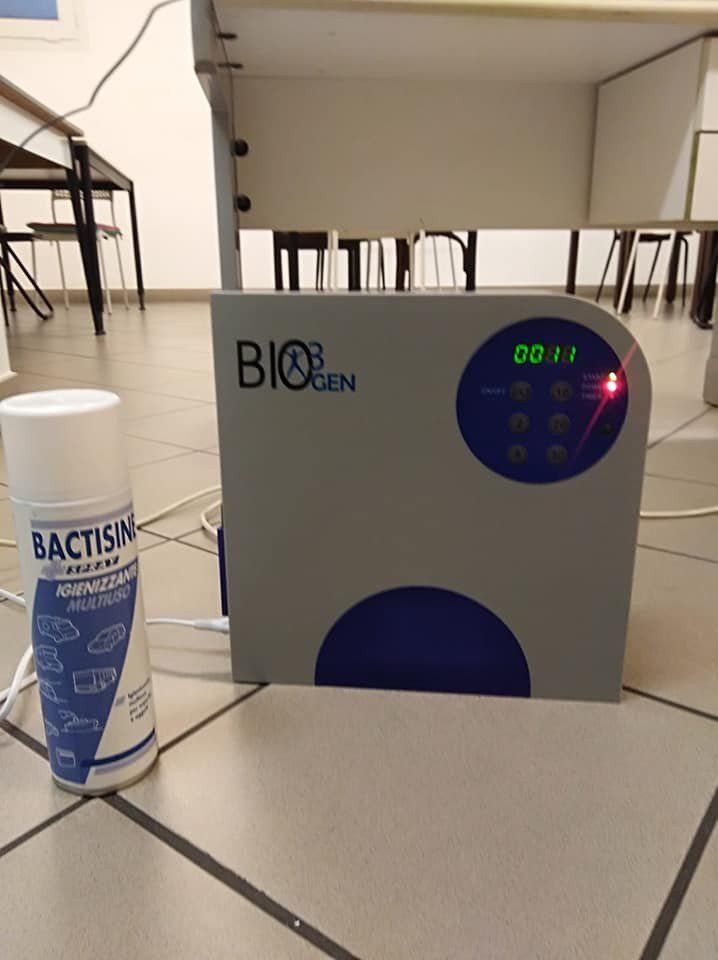 Macchinario per sanificazione